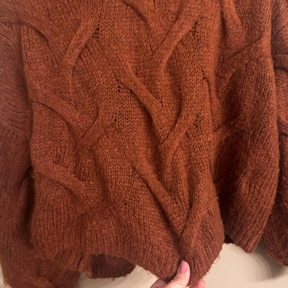 MADEWELL Sommervelle Modern Cable Turtleneck Sweater - Picture 3 of 6
